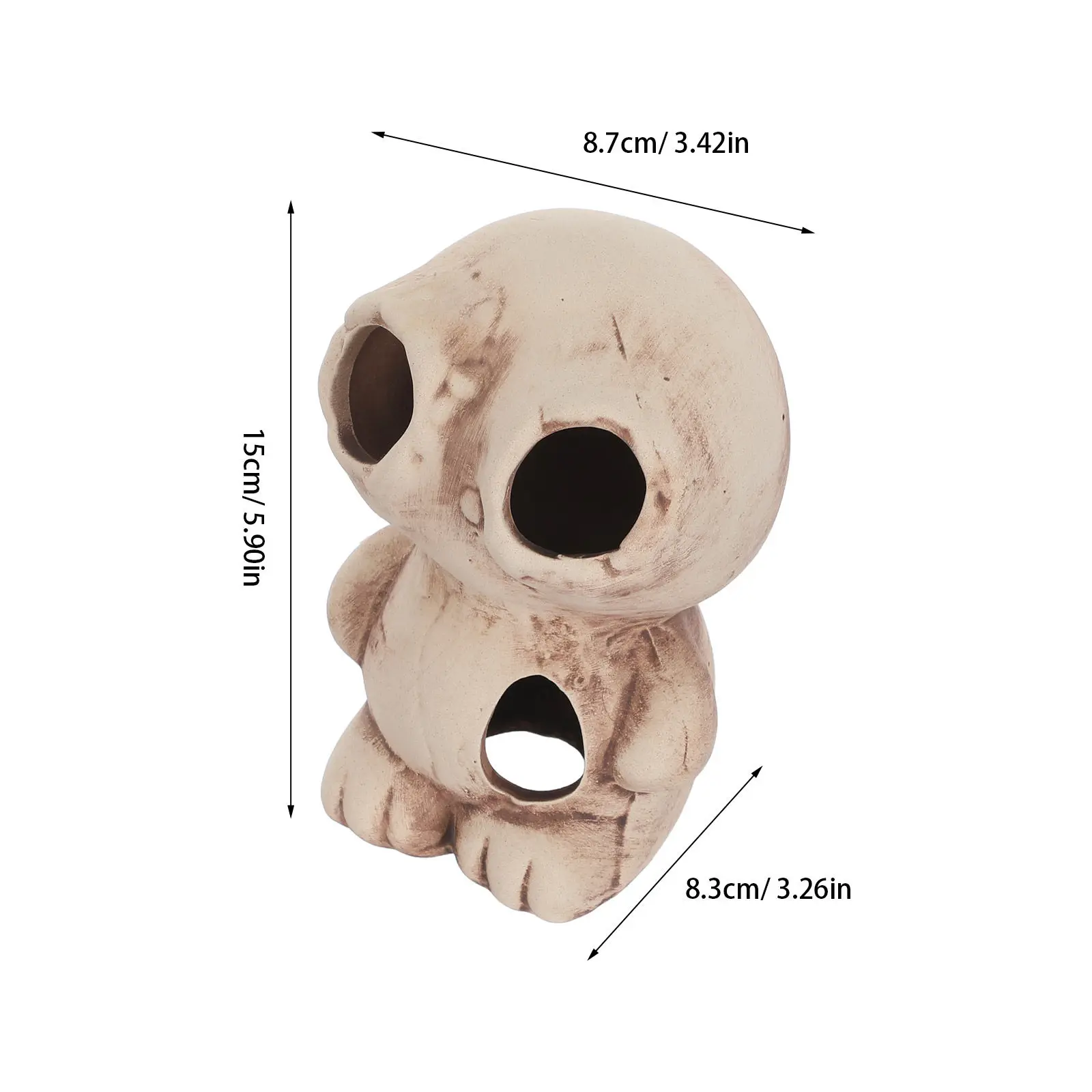 Aquarium Shrimp Shelter House - Hide Cave Ceramic reseña y precio