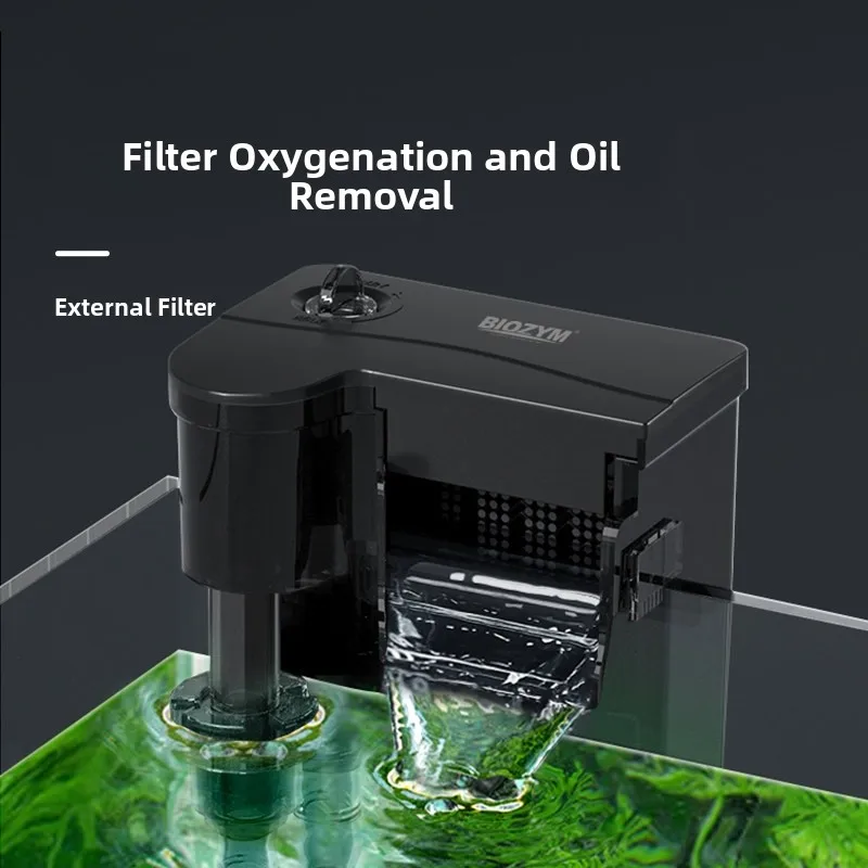 

Настенный аквариумный фильтр Baiyinmei 3-в-1 с внешним водопадом, фильтр для травяных аквариумов, товары и принадлежности для животных, аквариумное оборудование