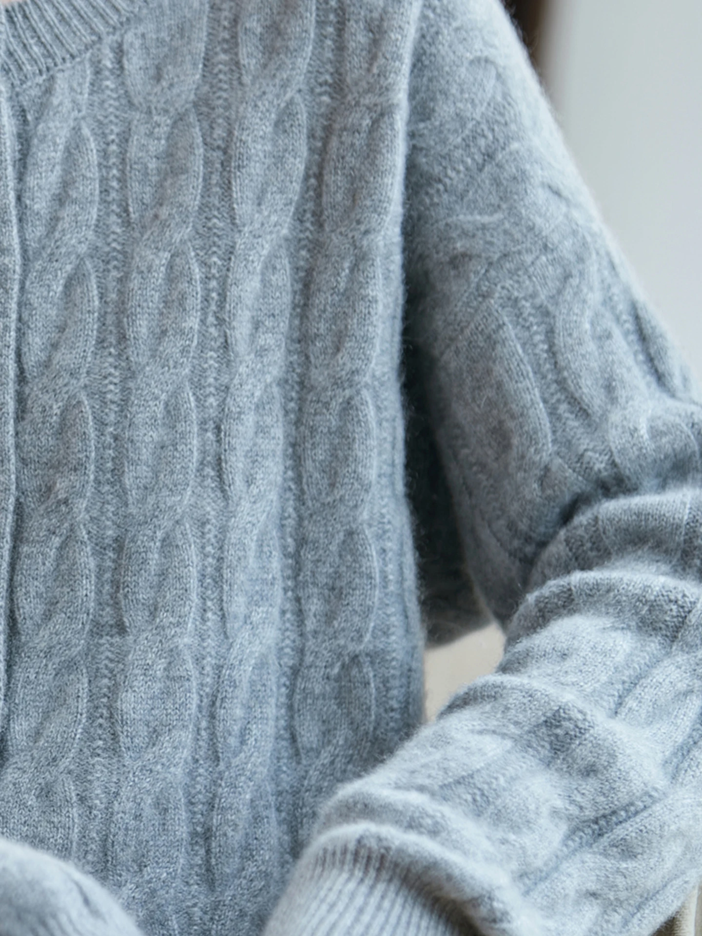 

TLOML женский шерстяной кардиган с круглым вырезом, черный кашемировый свитер на пуговицах, трикотаж из 100% мериносовой шерсти, осенне-зимние толстые топы