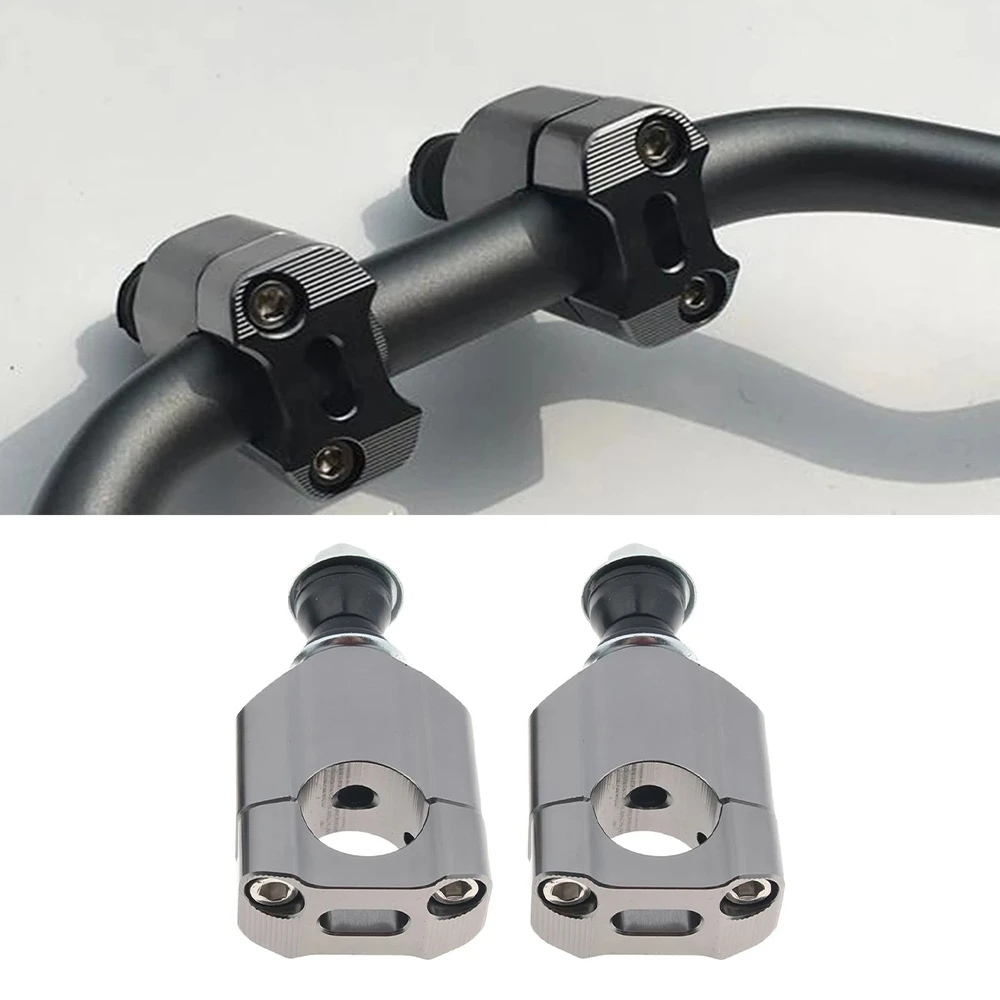 28MM Universal Motorcycle Handlebar Heightening Code Handlebar Riser Clamp Faucet Pressure Code