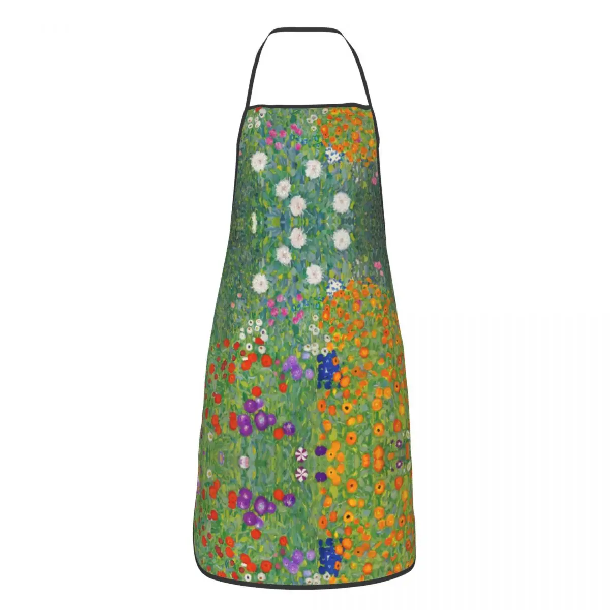 

Фартук унисекс Густава Климта на заказ, цветочный сад, кухня, шеф-повар, кулинария, выпечка, фартук для женщин и мужчин, живопись, стол, кухня для садоводства