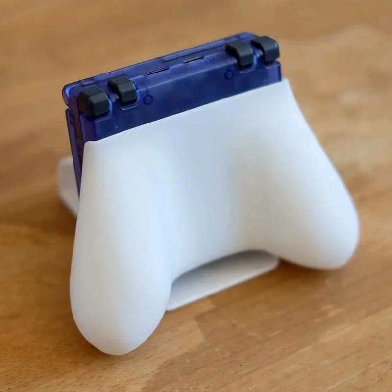 حافظة واقية محمولة لوحدة التحكم في ألعاب Anbernic RG35XXSP RG35XX SP مقبض حامل قبضة شل ملحقات الألعاب