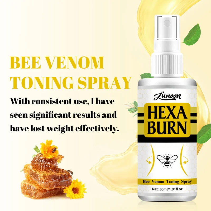 

30 мл массажный спрей для тела с пчелиным ядом, уход за кожей, укрепляет контуры тела, увлажняет, питает кожу