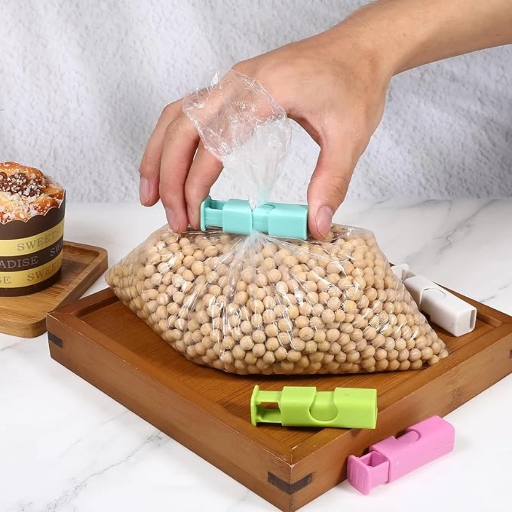 คลิปหนีบปิดผนึกอาหารแบบใช้ซ้ำไ - Food Storage Bags Reusable บทวิจารณ์และราคา