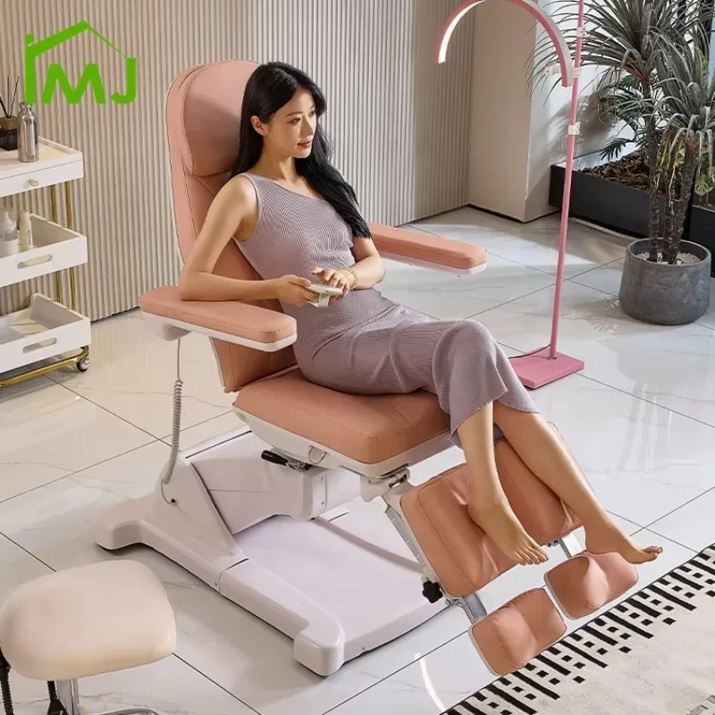 

2026 Beauty Salon Skin Care Eyelash Bed Facial Massage Tattoo Table Electric Beauty Bed
