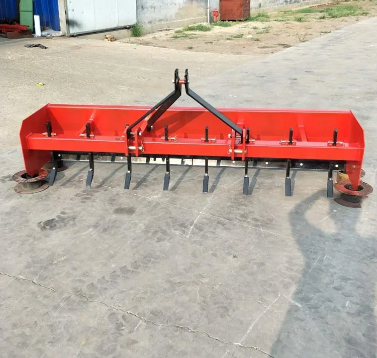 farm land leveller 3 point mounted box type blade grader