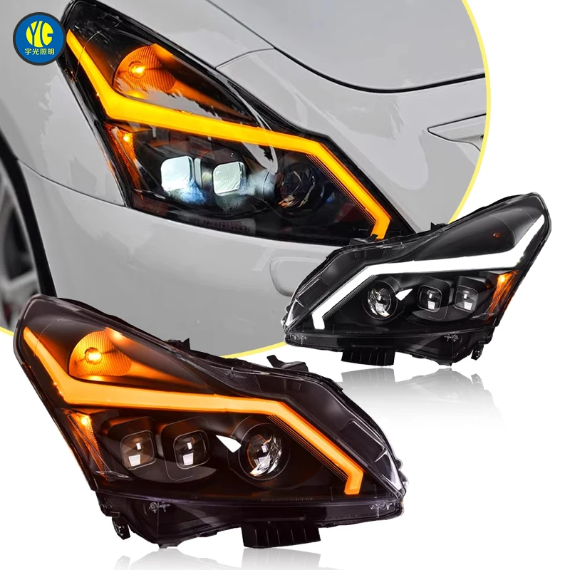 

For Infiniti G25 2009-2015 Vehicle LED Headlights Upgrade New Auto Parts Projector Head Lights Headlamps Front Lights
