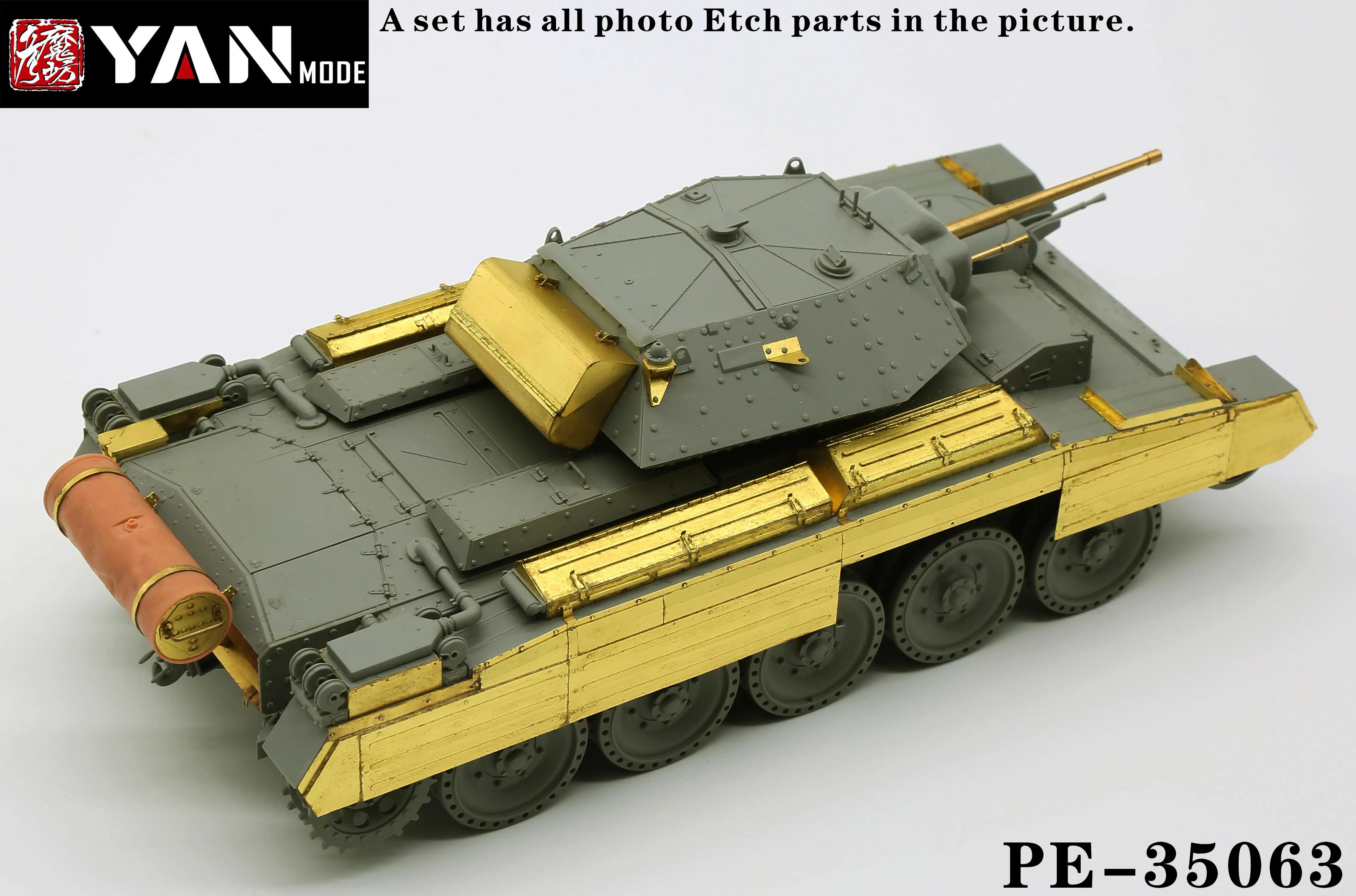 Yan modello PE-35063 1/35 BRITISH CRUISER TANK MK.VI (per Border Model BT-015)