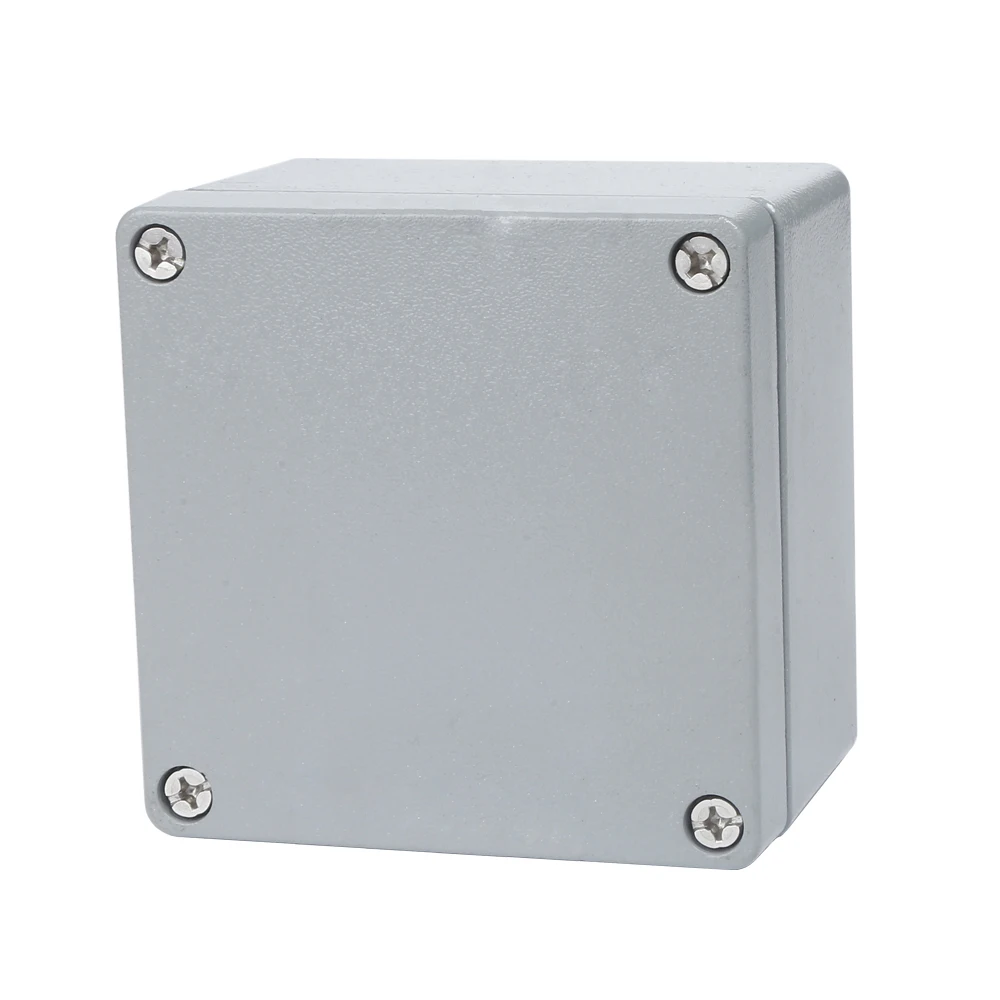 Aluminium Enclosure Waterproof Box Electronics Housing Alloy Case IP67 Project Instrument Boxes Outdoor Metal Junction