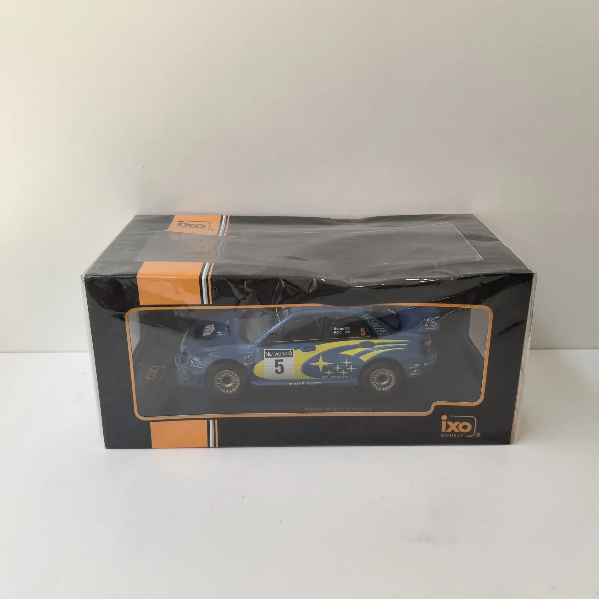 

Литой под давлением IXO масштаб 1:24 SUBARU IMPREZA S7 # 5 WRC 2001 Subaru Racing Модель легкосплавного автомобиля Коллекционная игрушка Подарочный сувенирный дисплей