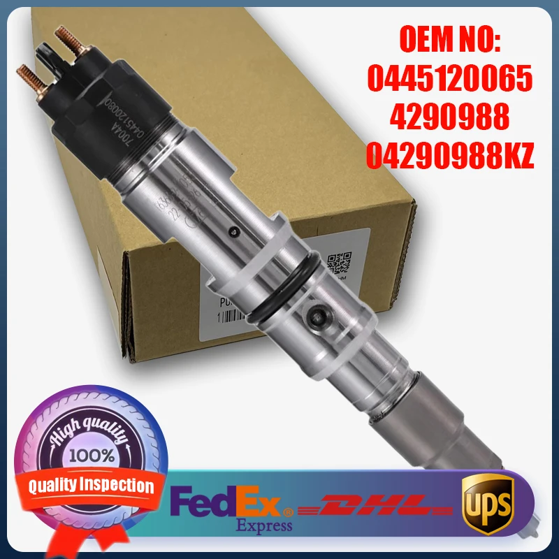 

New Engine Parts 0445120065 4290988 0986435559 Fuel Common Rail Injector for Deutz KHD Magirus and Fendt Vario