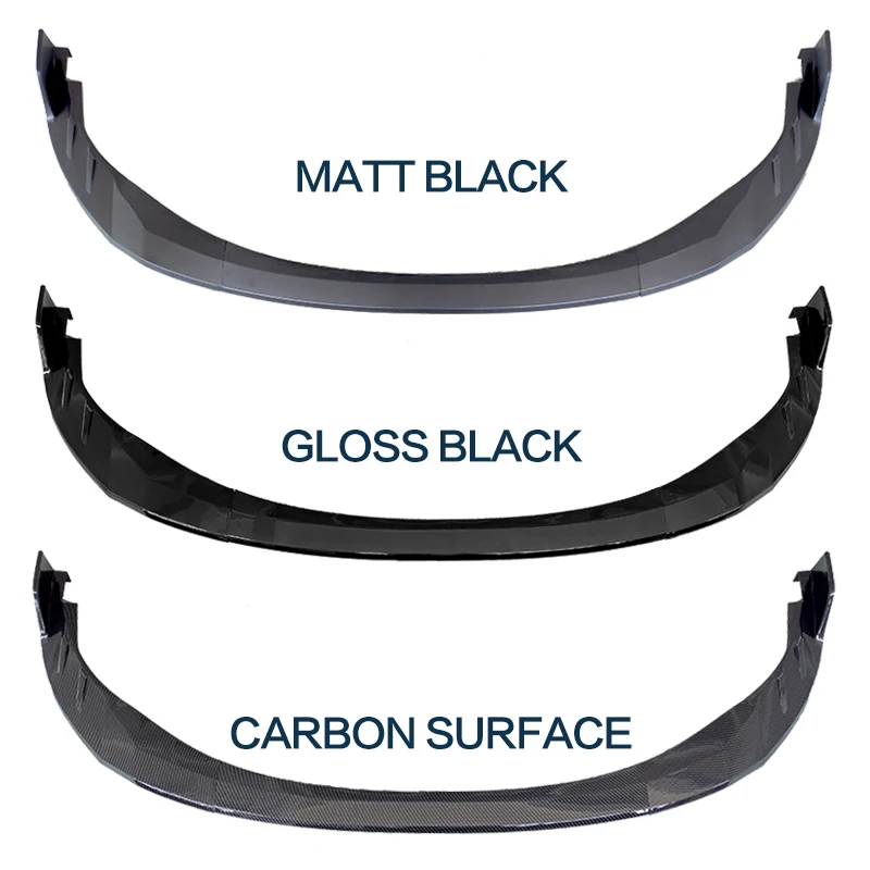 Front Bumper Spoiler for Corolla US Version 2019 2020 2023 Protector Plate Lip Body Kit Splitter Decorative Strip Shovel