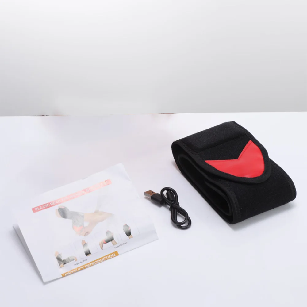 Rechargeable Wireless Wrist Heating Pad with 3000 mAh Battery Provides Custom Heat and Massage for Effective Wrist Pain Relief