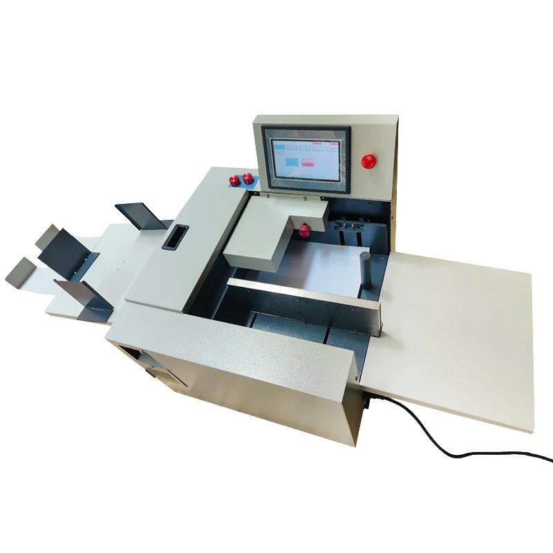 

Multi-function Electric Paper Book Cover Creaser and Perforated Cutting Perforating and Creasing Machine