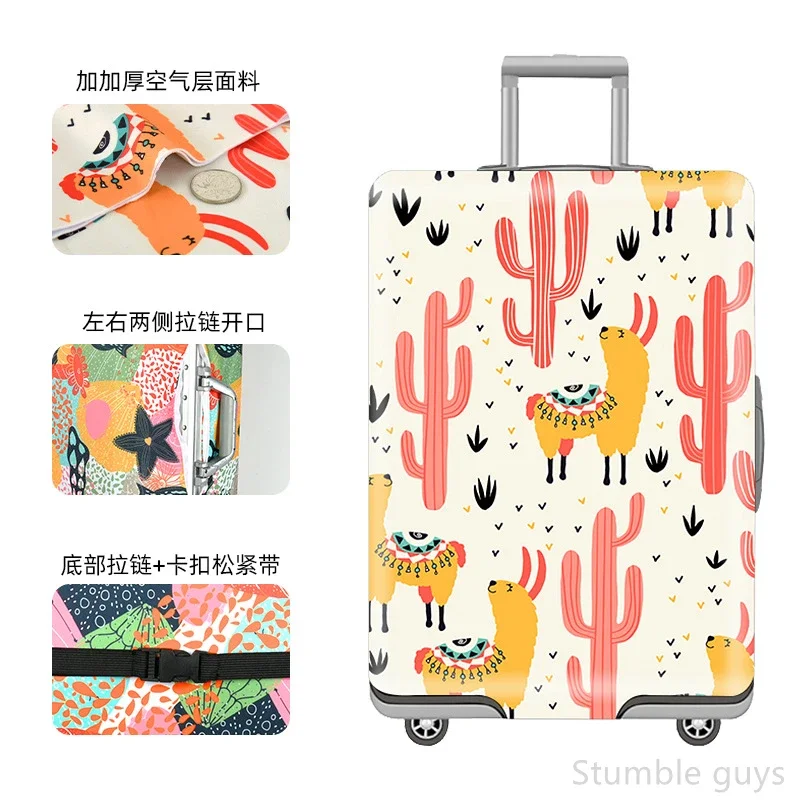

Эластичный защитный чехол для багажа, устойчивый к царапинам, моющийся, прочный, практичный аксессуар для путешествий, для деловых поездок