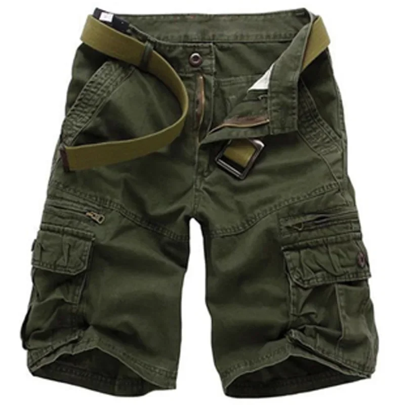 

New Men's Shorts and Work Pants Trendy Summer Outdoor Travel Loose Size Work Pants Casual Cargo Men Cotton Comfortable Shorts