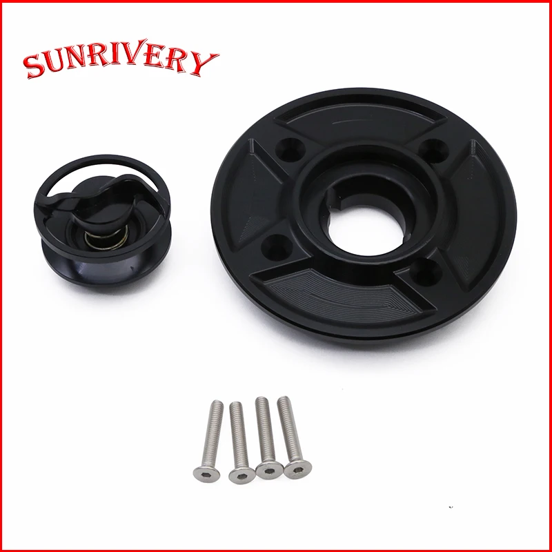Versys-X 300 2017-2021 Ninja ZX10R 2021-2023 Aluminum CNC Gas Cap Tank Oil Cover Fuel Motorcycle Accessories For Kawasaki