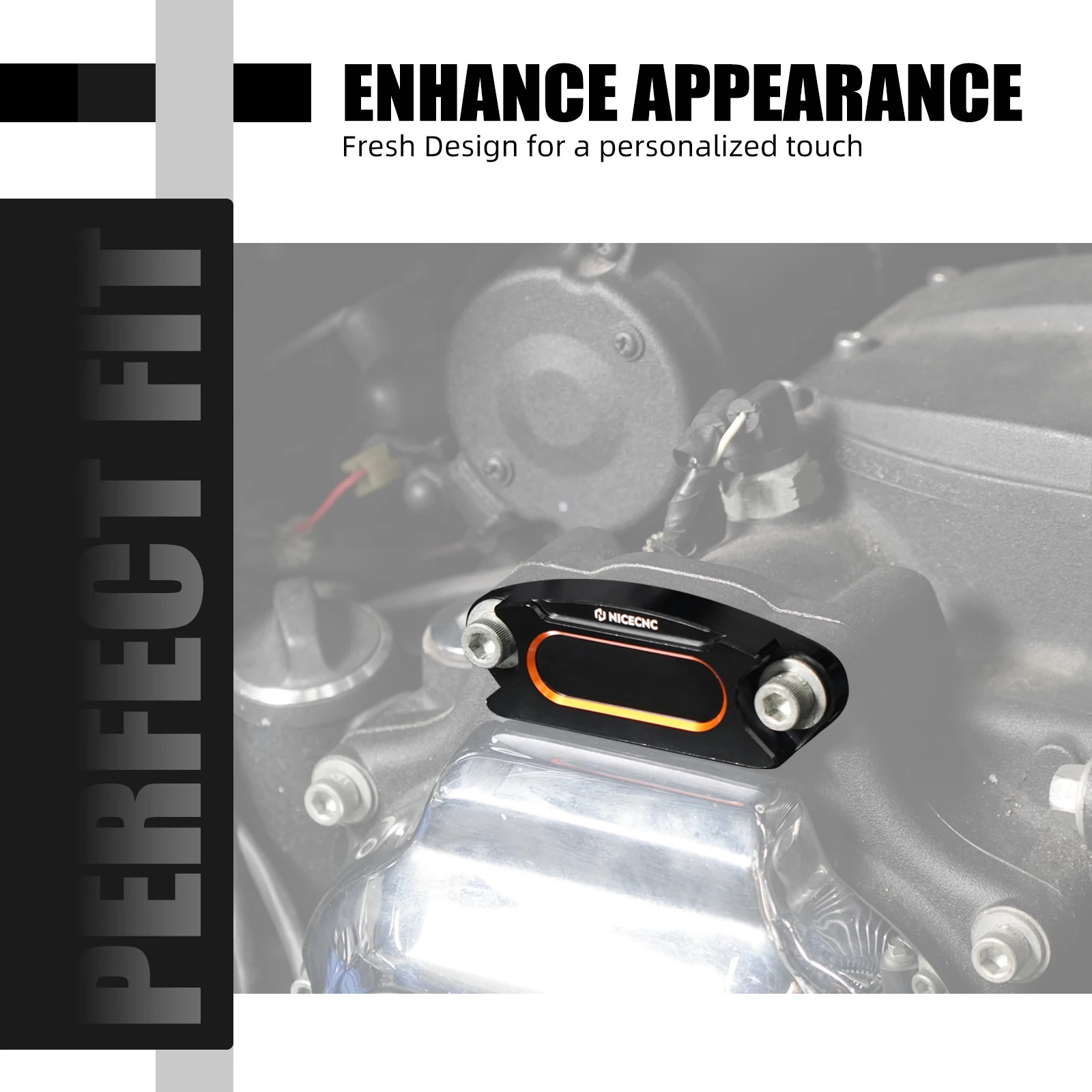 

Motorcycle Gear Position Cover for Harley Road King/Special FLHR/XS CVO/Street Glide FLHX/S Road Glide/Special 2017 2018 2019