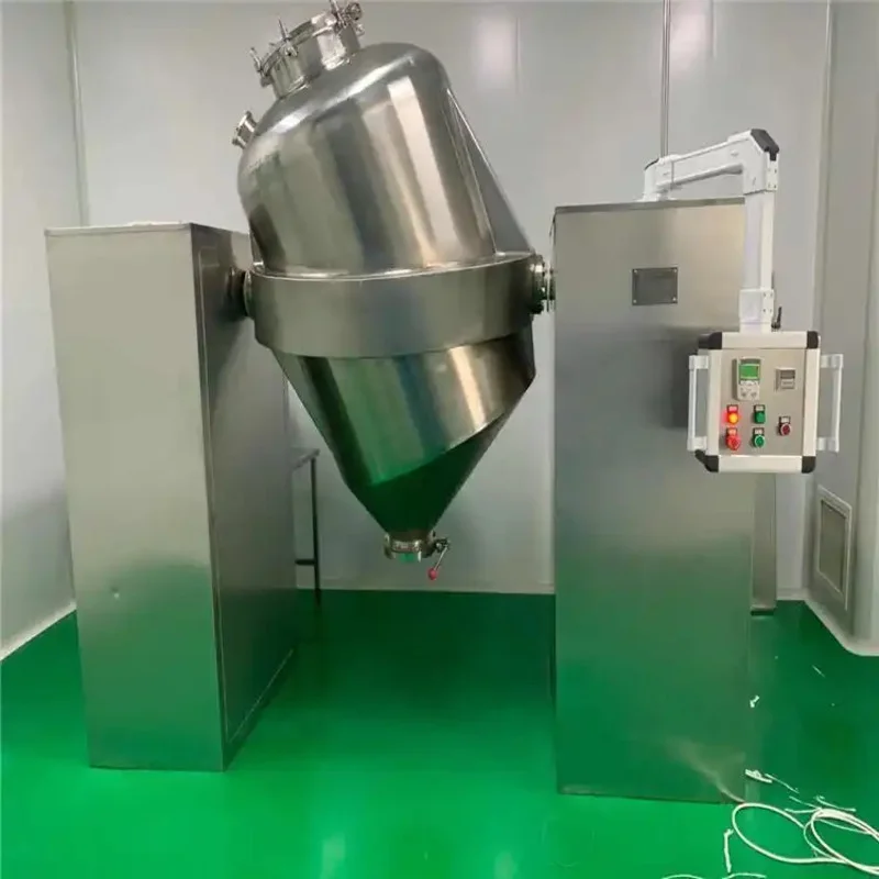 Chińska Maszyna Chemiczna Proszek Mikser Proszkowy 3D 3D-mixer Maszyna do Mieszania Górniczego 3D