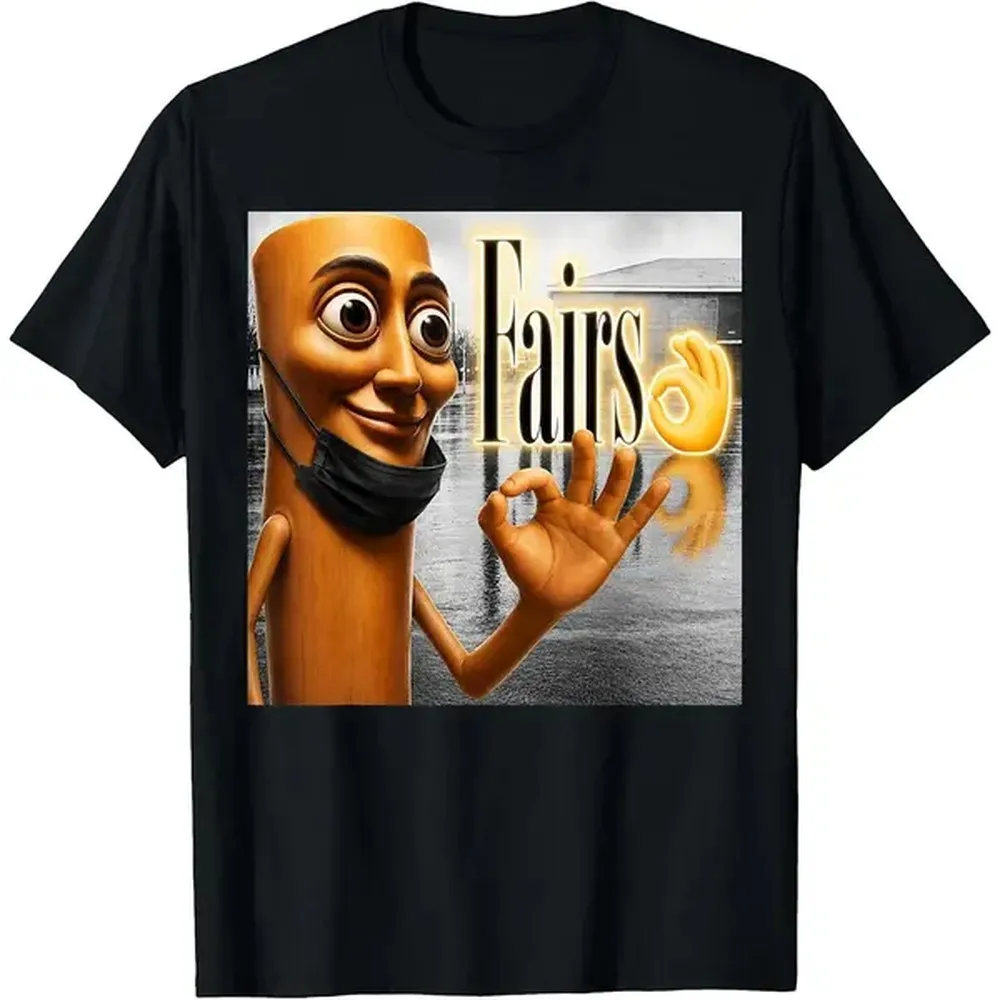 Men Women's Casual Graphic Tee Funny Triple T Tung Sahur Fairs Parody YBG Meme T-Shirt Short Sleeve Fashion Clothing Sweatshirt Crew Neck Classic