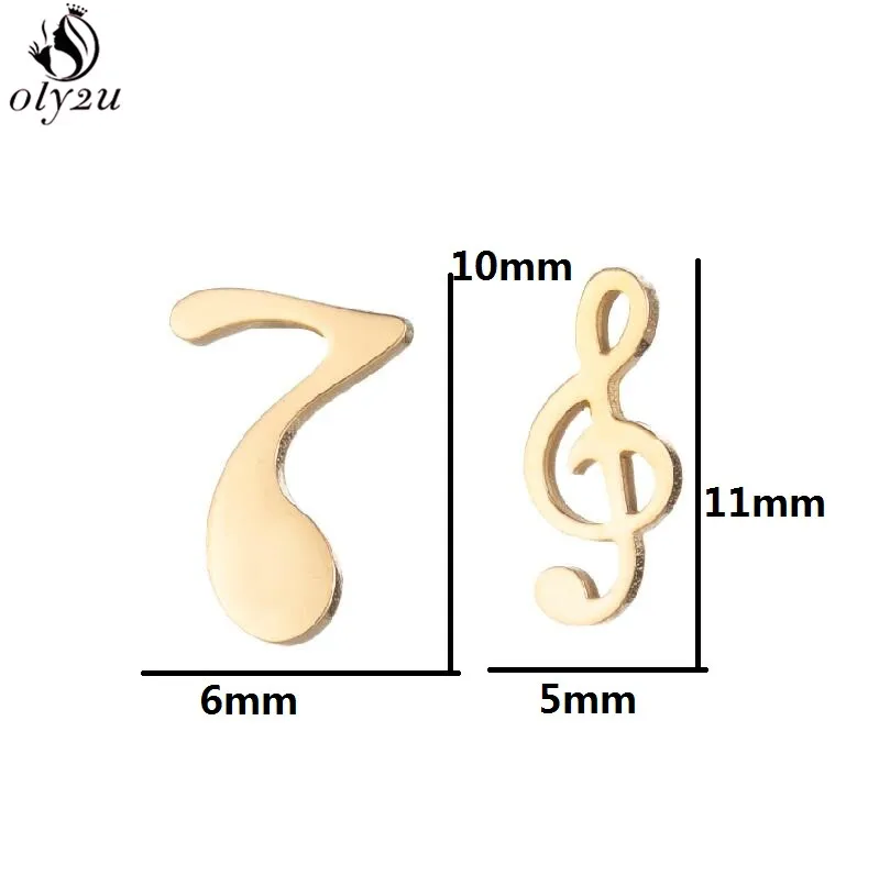 Trendy Stainless Steel Scissors Teacup Earring Multiple Asymmetry Ear Jewelry Girls Key Lock Earrings Gift Accessories Wholesale