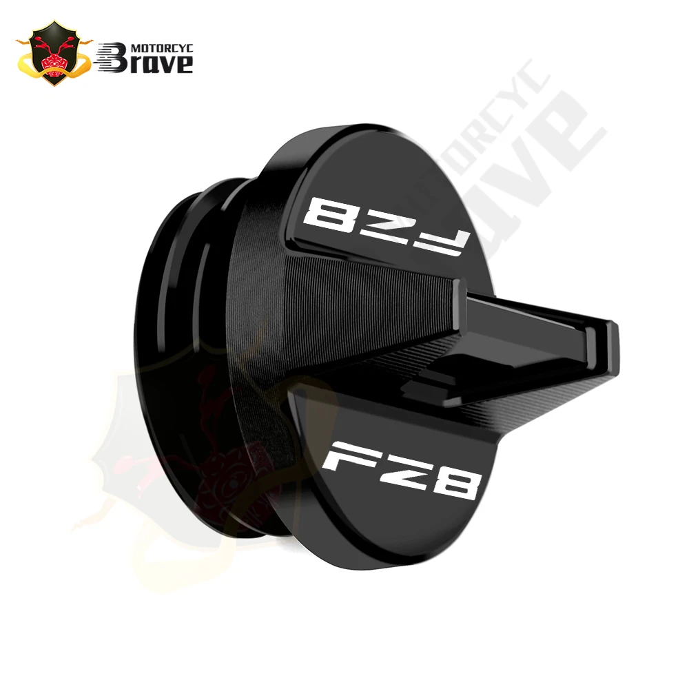 

For YAMAHA FZ8 FZ-8 FZ 8 2010-2014 2015 2016 Motorcycle Accessories CNC Aluminum Engine Oil Drain Plug Sump Nut Cup Cover M27*3