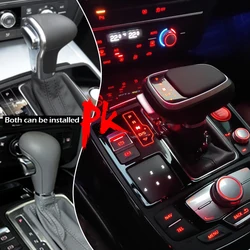 Automatic transmission with LED light Car Gearbox handle Gear shift knob for Audi A6 C6 C7 A4 a5 b8 A7 a5 Q5 Q7 S5 S6 gear shift