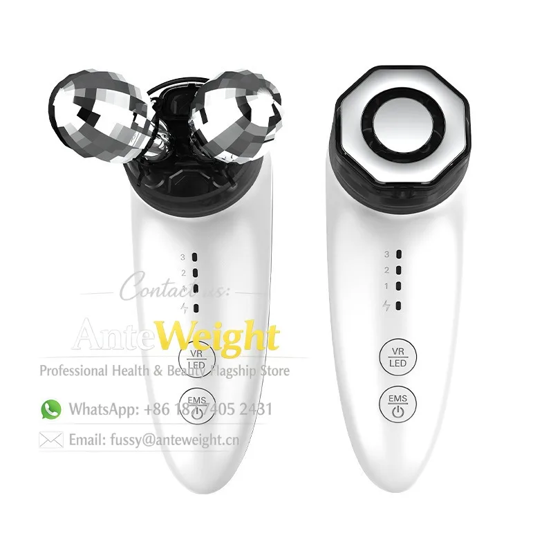 

Dual-Head Microcurrent Beauty Device, EMS Face Lifting & Serum Booster | Multi-Functional Electric Massager for Skin Tightening