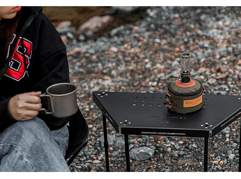 Mountainhiker Winddichte Gas-Kerzenlampe Traumhafte Kerzenlicht-Zeltbeleuchtung Outdoor-Campingausrüstung Tragbare Beleuchtungslaterne – Detail 19