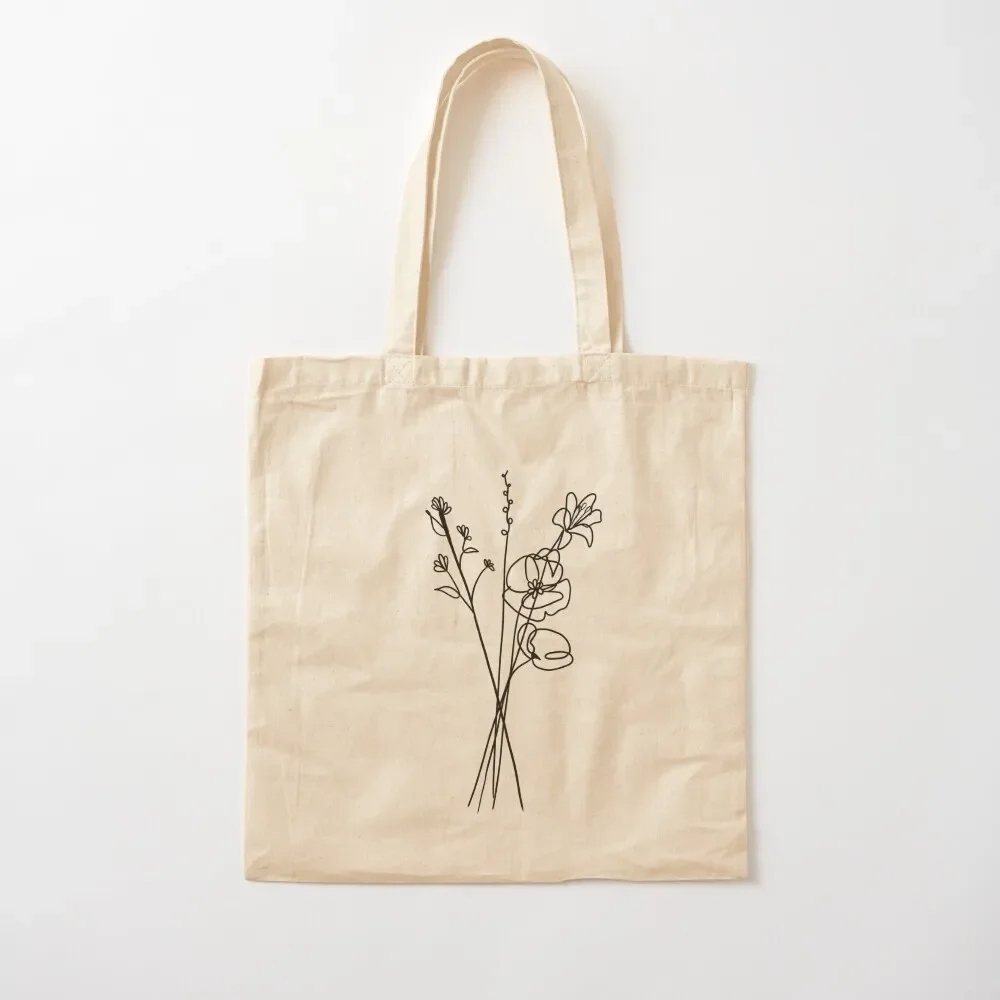 

Wire Flowers Tote Bag reusable grocery bags tote bag screen Tote Bag