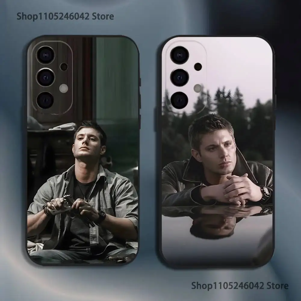 

Dean Winchester S-Supernatural Black Cover Phone Case For Samsung S25,S24,S21,S22,S23,S30,Ultra,S20,Plus,Fe,Lite,5G