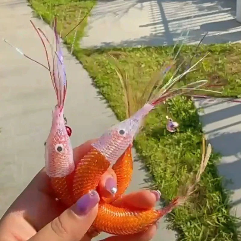 2pcs/3pcs Artificial Shrimp Replacement Header Teasing Cat Stick Feather Cat Toy Kitten Interactive Toys Pet