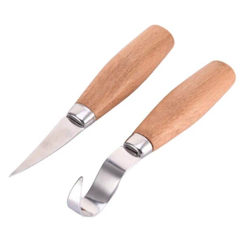 

Wood Carving Knife Chisel working Cutter Hand Tool Set carving Peeling Sculptural Spoon Hooked