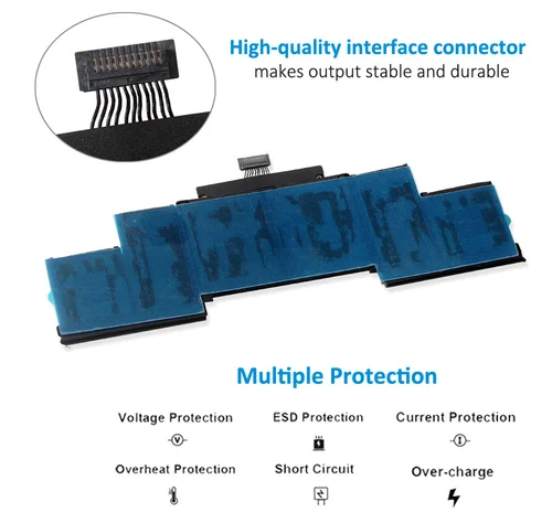 Imagen 2 del producto SKOWER A1618 Batería para portátil Apple MacBook Pro 15 pulgadas A1398 compatible con A1494 A1417