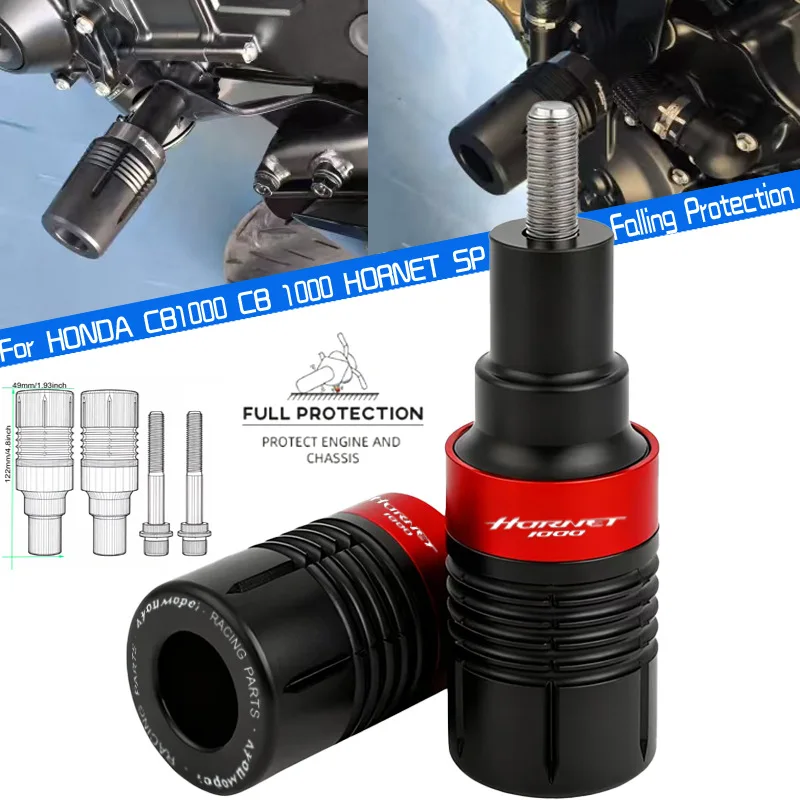 

For HONDA CB1000 HORNET SP CB 1000 2024 2025 Motorcycle Frame Sliders Crash Protector Falling Protection Accessories