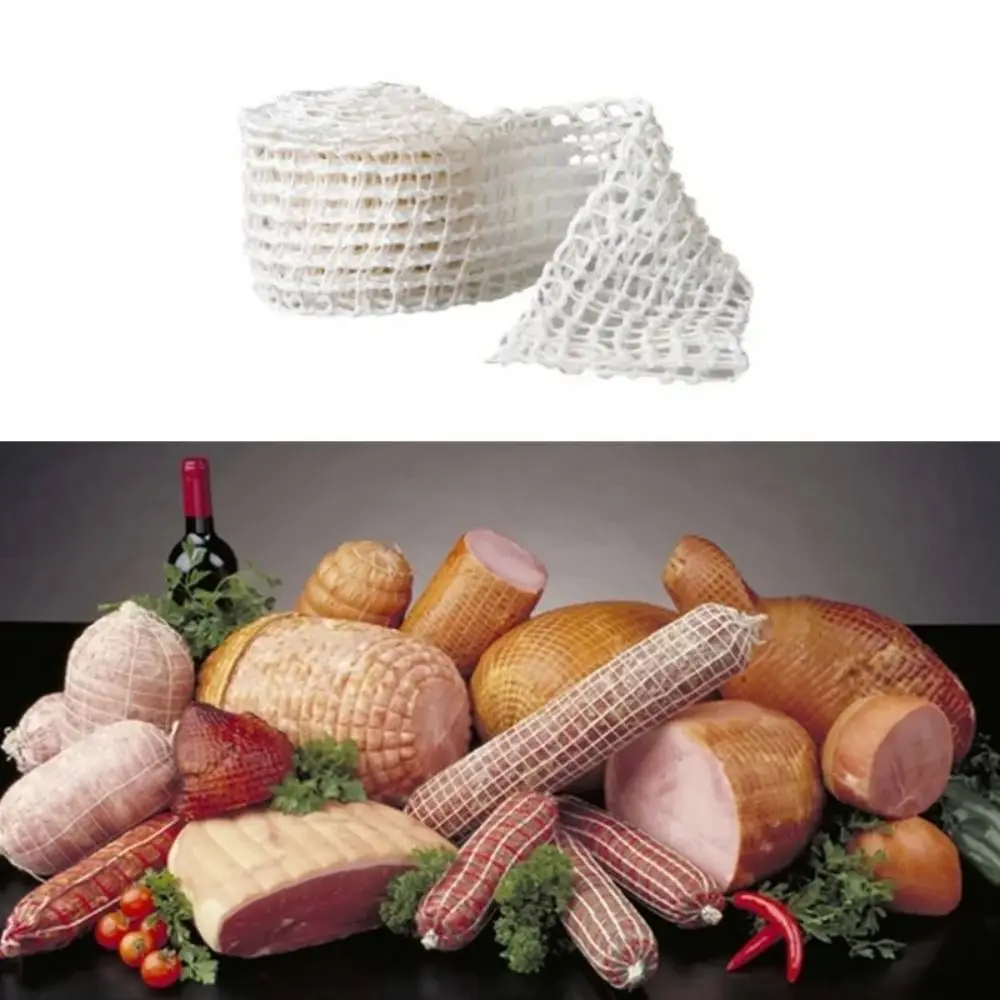 New 1/2/3/5M Meat Net Mesh cover Osteotomy sleeve Sausage Net Kitchen Accesories Netbag Hot Dog Meat Mesh Net