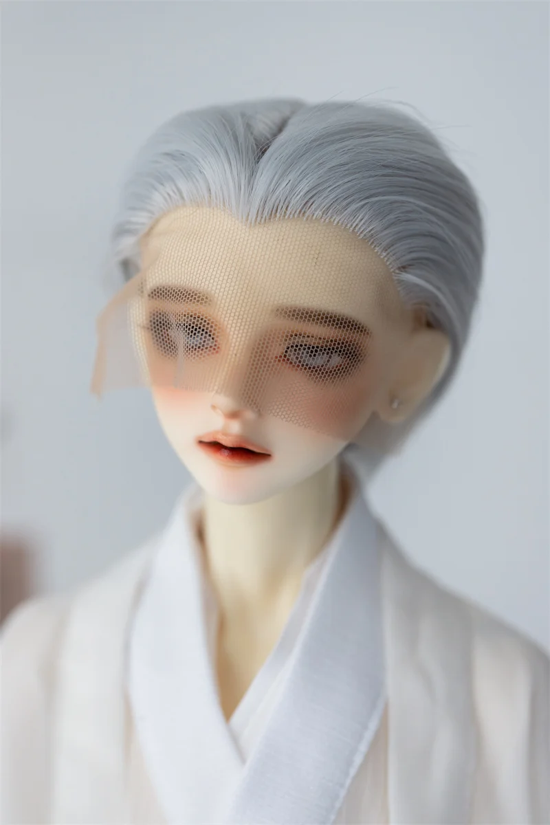 BJD wig hand hook wig high temperature silk short hair multi-color BJD doll accessories