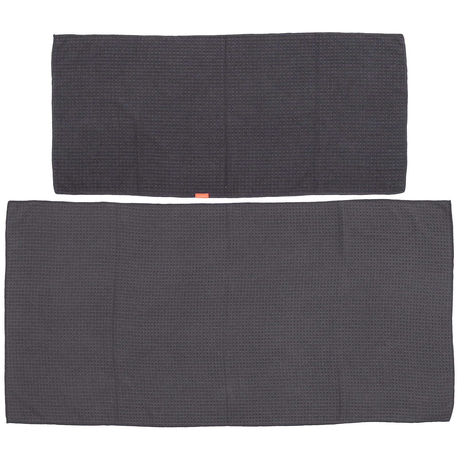 

2Pcs Waffle Bath Towels Thickened Large Multi-Use Quick Dry No Hair Shedding Supple Bath Towels