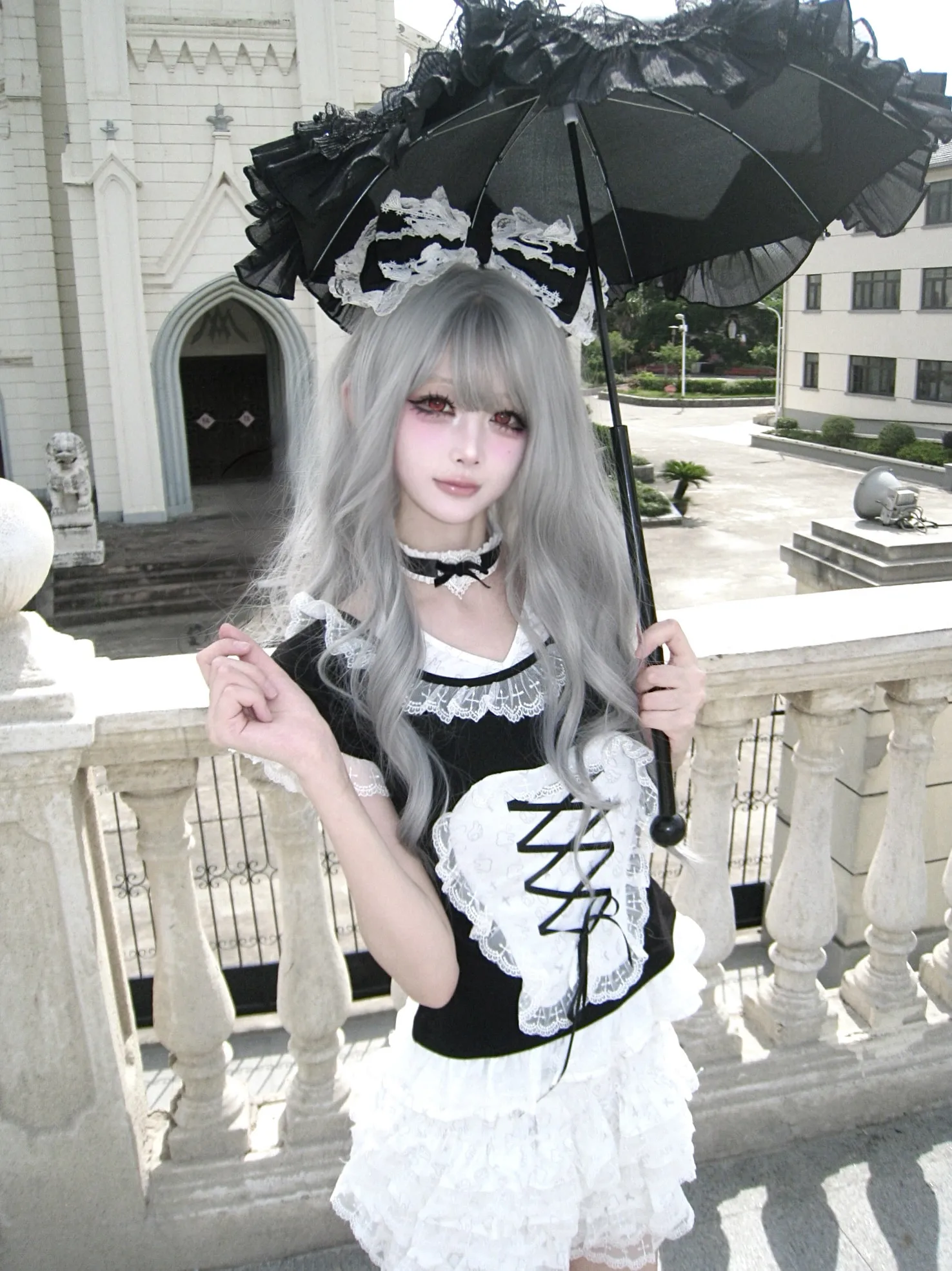 

white Pumpkin Pants Strappy Cute Hot Girl Subculture Lace Summer New Short Sleeve T-shirt Summer Outfits for Women