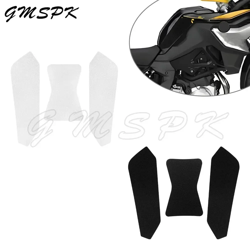 

Motorcycle Fuel Tank Pad Sticker Grips Oil Gas Side Tankpad Protection Decals Kit Fit for BMW F850GS F750GS F 850 750 GS 2018-UP