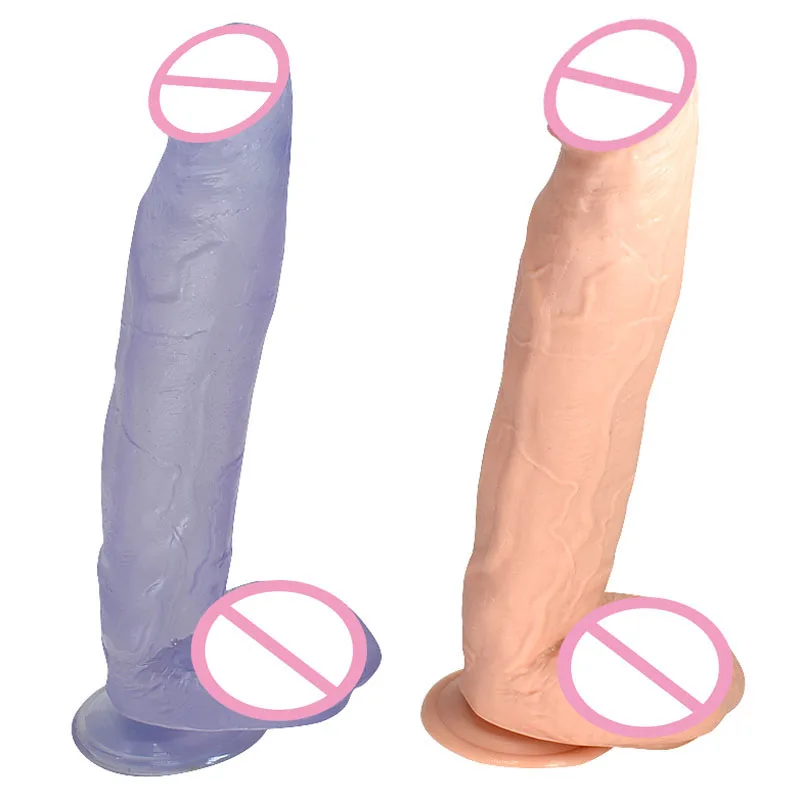 

Super Long Thick Huge Big Dildo Realistic Penis Fake Dick Adult Sex Toys For Woman Masturbator Erotic Suction Cup Large Dildos