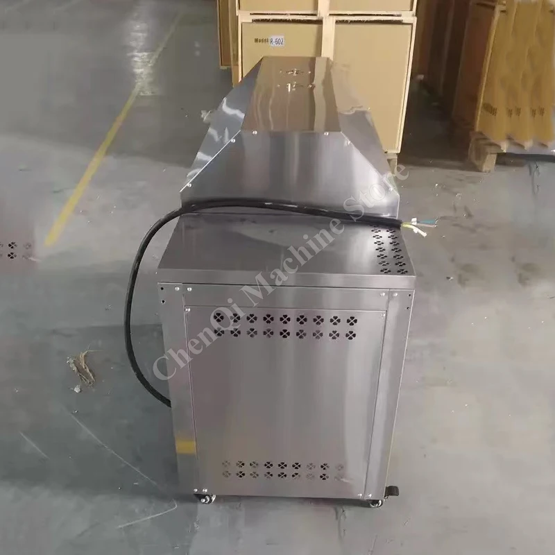 Tostado de nueces eléctrico, horno tostador de tambor rotativo de nueces secas industriales comerciales, máquina automática de maní tostado a Gas