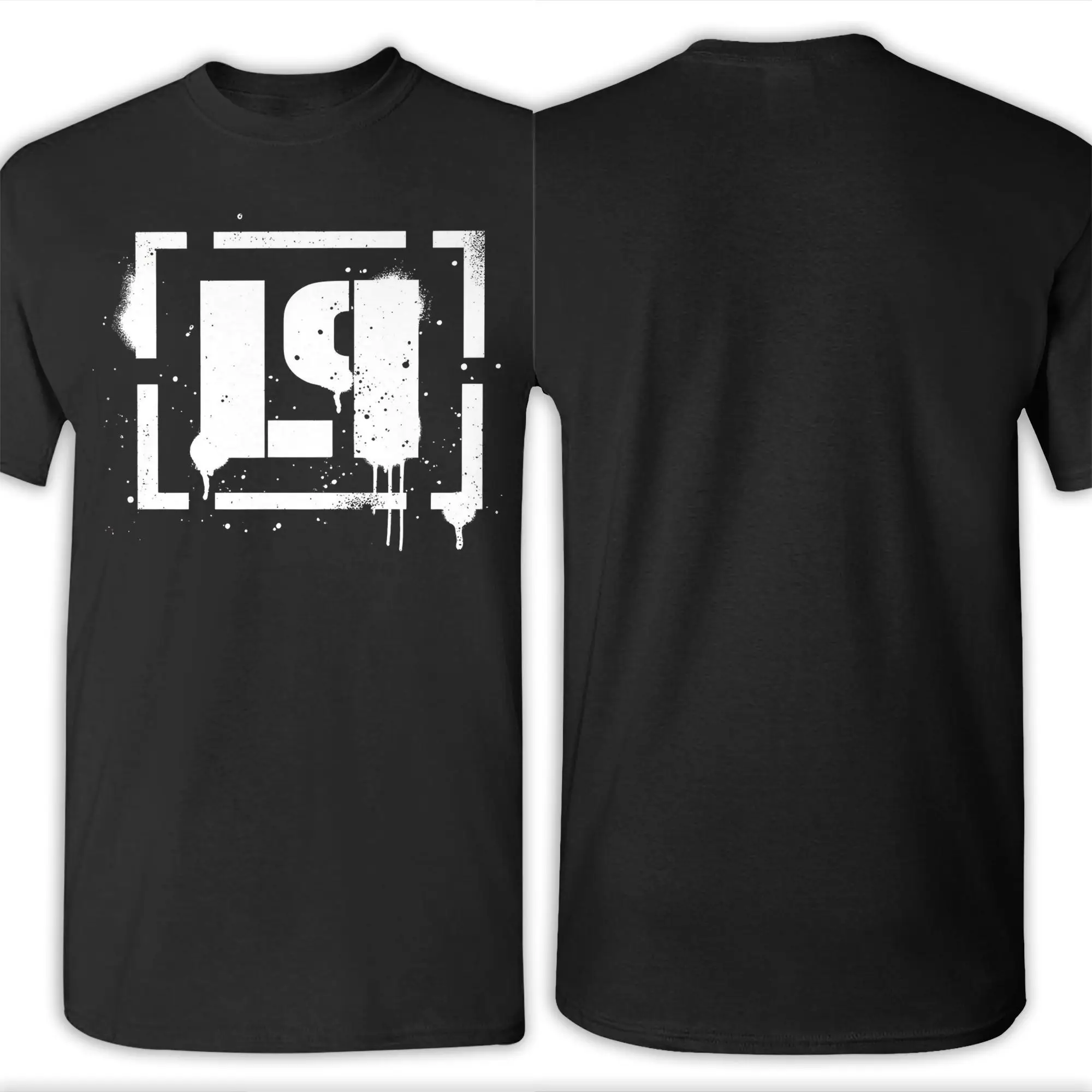 تي شيرت Linkin Park Metal Music للرجال تي شيرت قطني ممتع برقبة دائرية وأكمام قصيرة تي شيرت صيفي