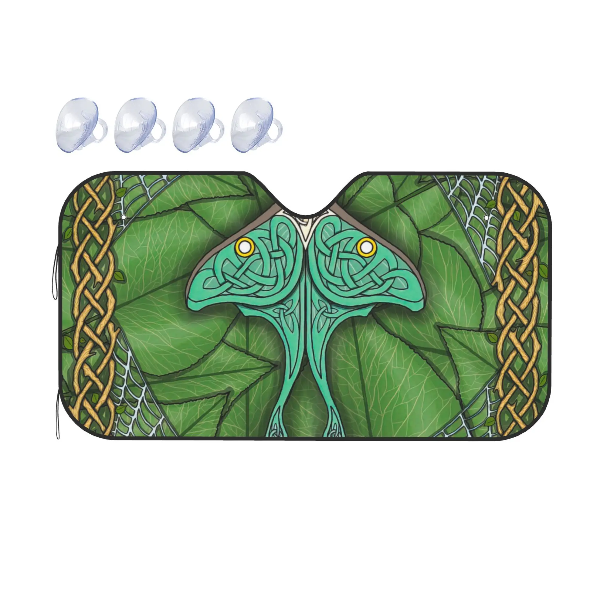 

Солнцезащитный козырек для лобового стекла автомобиля Celtic Luna Moth