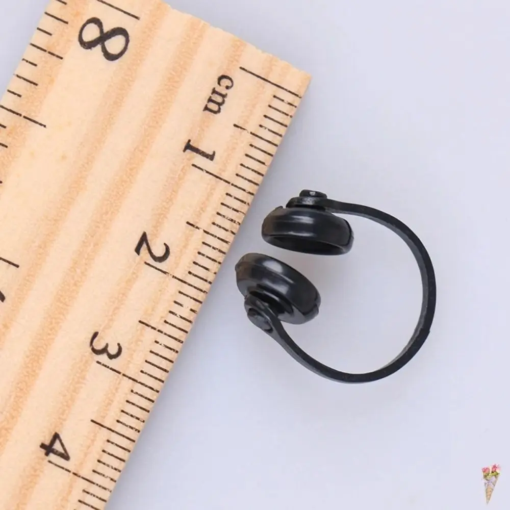 Dollhouse Headphone Model Doll Miniature Headset Model Remarkable Details for 1/12 Scale Doll House