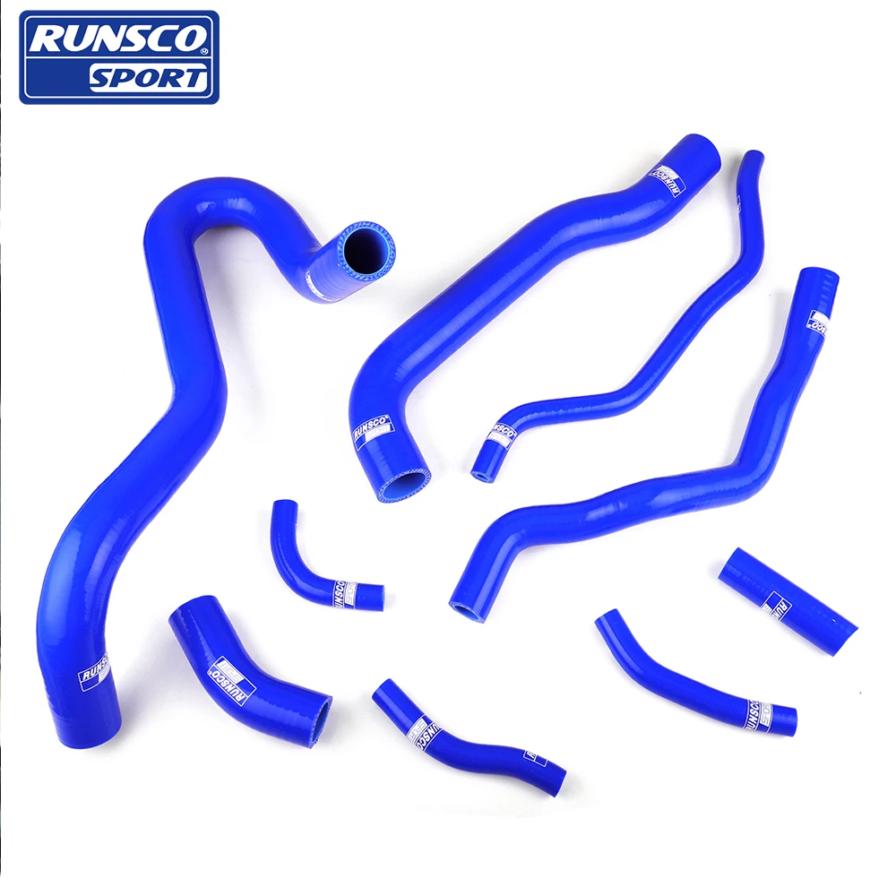 Silicone Coolant Radiator Hose Kit For Honda Civic FD2 FG2 K20A Engine 8th generation 9PCs/set