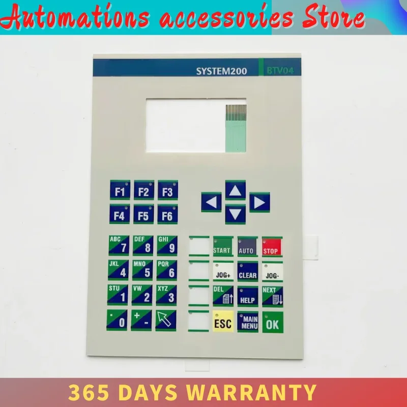 SYSTEM200 BTV04 BTV04.2GN-FW Membrane Button Switch for SYSTEM200 BTV04 BTV04.2GN-FW Keypad Keyboard