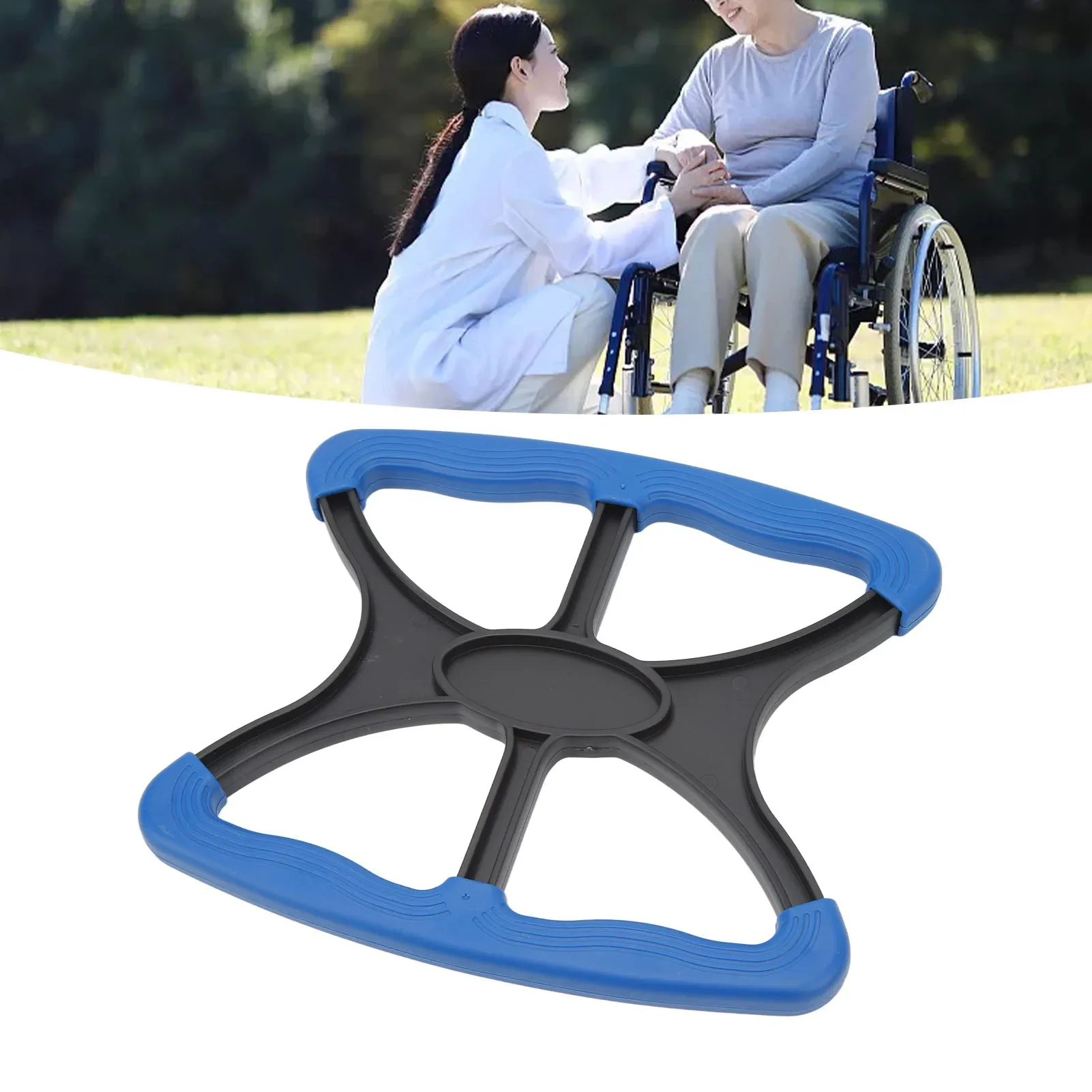 Assisted Lift Standing Grip Standing Aid Mobility Transferring Ergonomic Lift Assist Standing Aid for Elderly Handicapped Blue