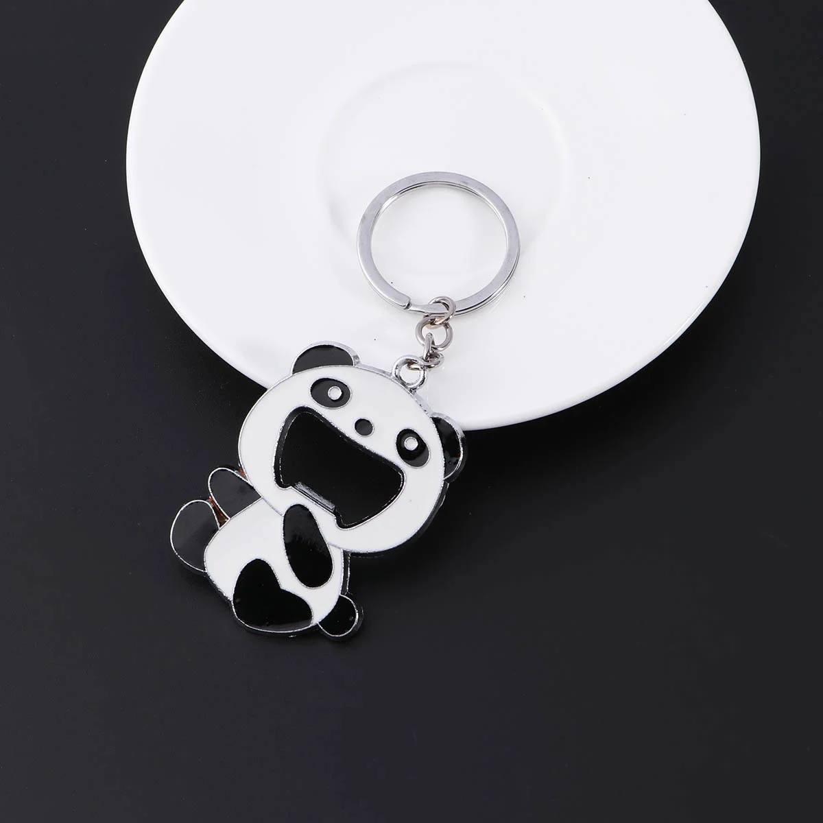 Panda Key Chain Portable Beer Soda Bottle Opener Novelty Key Ring Holiday Gift keychain bottle opener cute