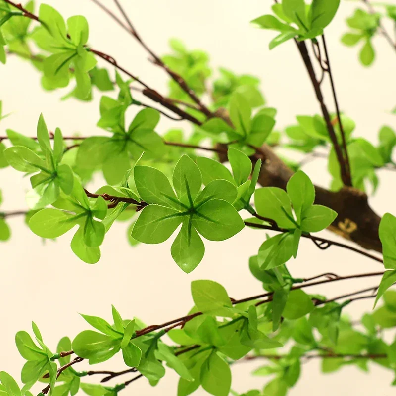 Имитация колокольчика, большие искусственные деревья, зеленое растение, пейзажное украшение, китайский пейзаж, водный внутренний двор, окно